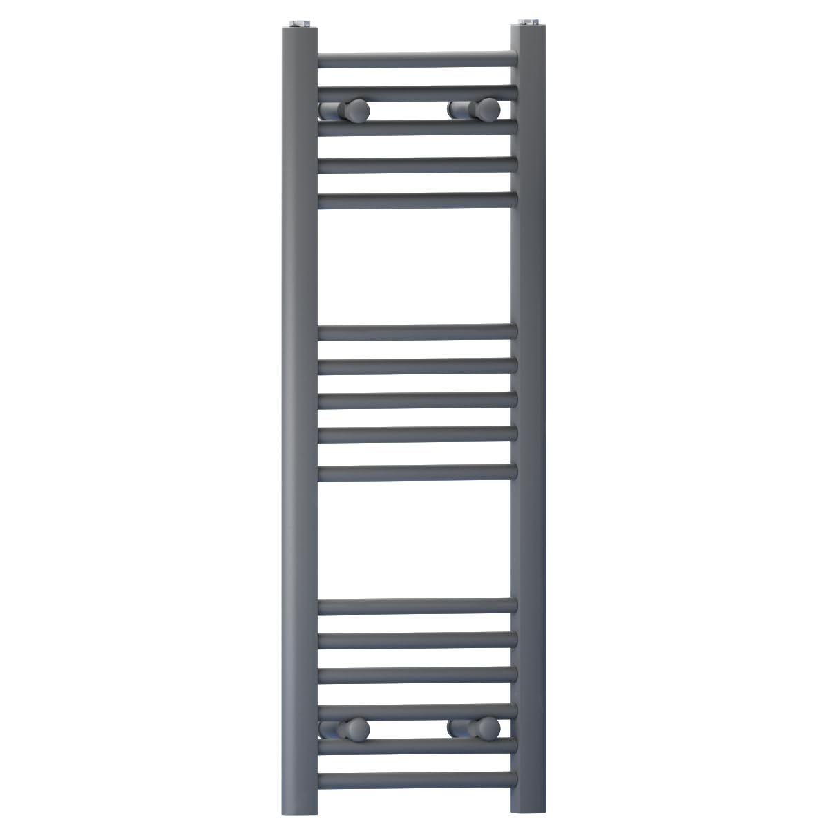 Myhomeware Anthracite Grey Heated Bathroom Towel Rail Radiator For Central Heating Elegant Designer In UK (300mm x 900mm (h))