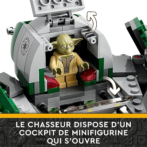 75360 Chasseur Jedi Yoda LEGO Star Wars™ Aventures Épiques à Construire Neuf - vue 9