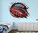 Race Car Wall Decal Nursery Art Kids Bedroom Decor Vinyl Playroom Sticker Mural West Mountain WM09 (36'W x 30'H)