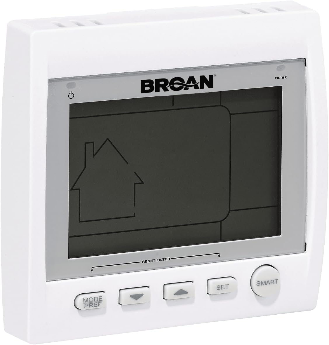 Broan VT8W Wall Control for Broan ERV and HRV Units - White