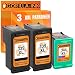 Produktbild Gorilla-Ink 3 Patronen kompatibel mit HP 339 XL & HP 344 XL Deskjet 5950 6830 6840 6940 6980 6985 6988 9800 | 2X Black je 22ml Inhalt & 1x Color 21ml Inhalt