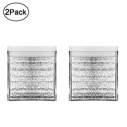 Preisvergleich Produktbild Thermobeutel, Isolierter Easy Zip Lock Wiederverschließbarer wiederverwendbarer Aluminium-Picknick-Hot & Cold-Beutel aus Aluminium, Küche Essbar Dekoartikel Wohnaccessoires Accessoires