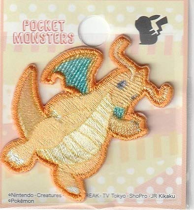 【極美品・当時物】ポケモン シールダス カイリュー＆ピッピ 進化ライン セット Amazon.co.jp: 稲垣服飾 ポケットモンスター ポケモン ワッペン シール