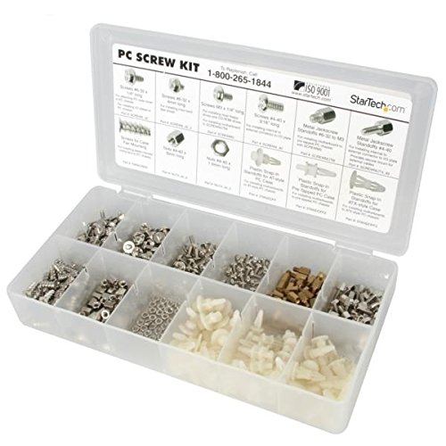STARTECH.COM Mixed Deluxe PC Screw Set - Screws, Nuts and Spacers