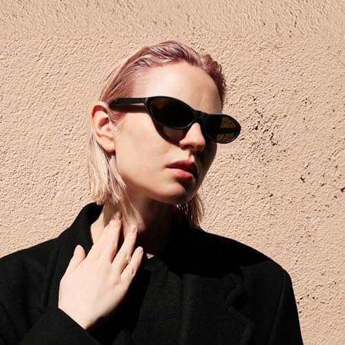Image of 3 Pack Round Retro Sunglasses for Women Men, UV400 Protection