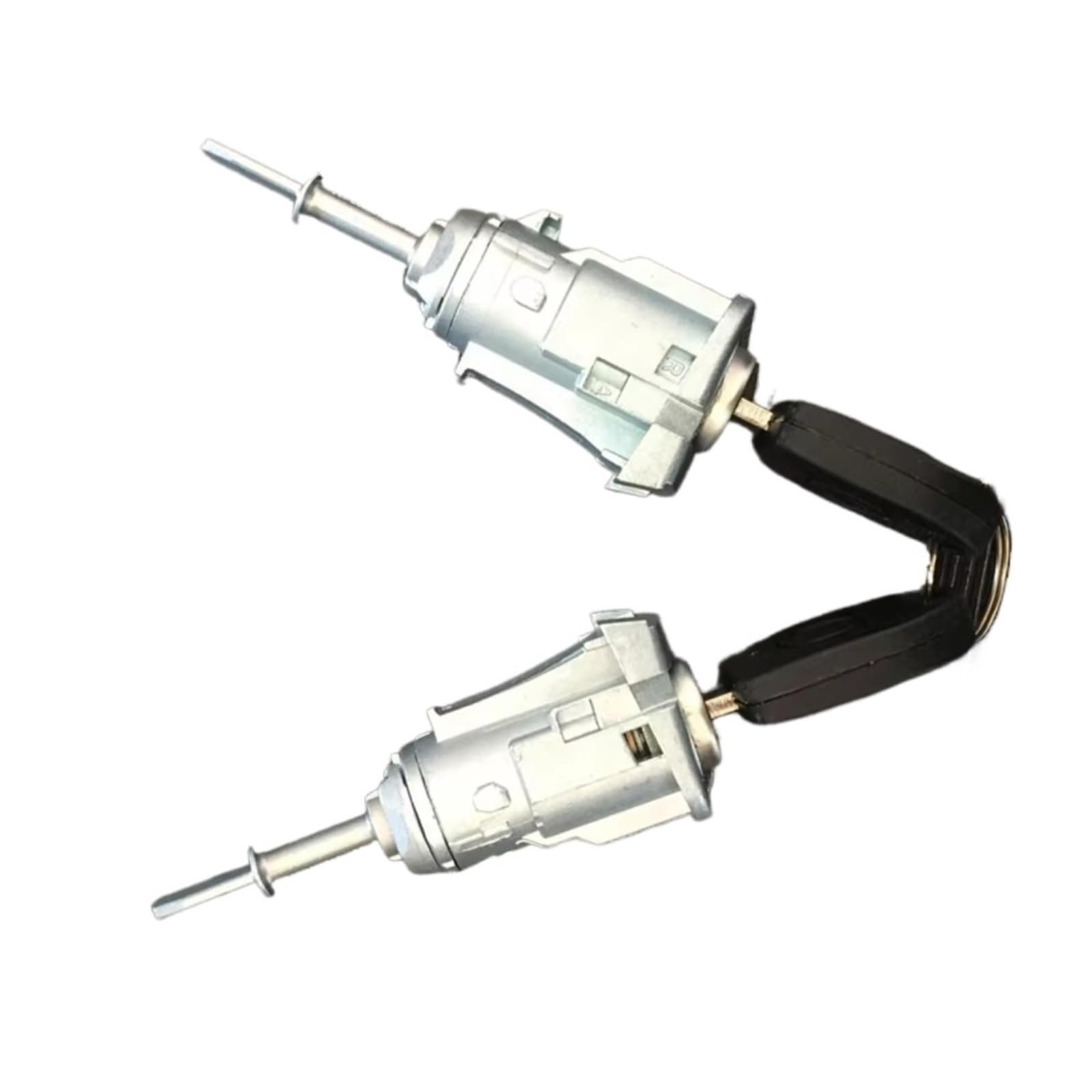 Qaliydfd One Color Ignition Lock Cylinder Compatible With Skoda For Fabia 1998-2007 Cylinder Barrel Door Lock With Two Keys 604837167 604837168 Car Parts