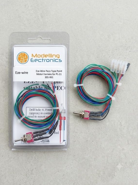 EZE-Wire Point Motor Harness suitable for PECO point Motors PL-11