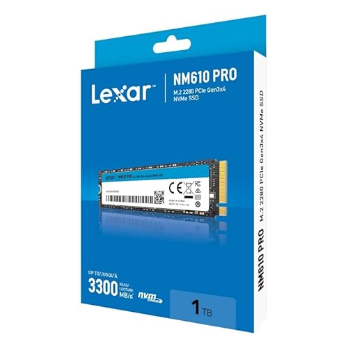 Lexar Disco Ssd Nm610 Pro 1To (1000Go) - Nvme M.2 Tipo 2280