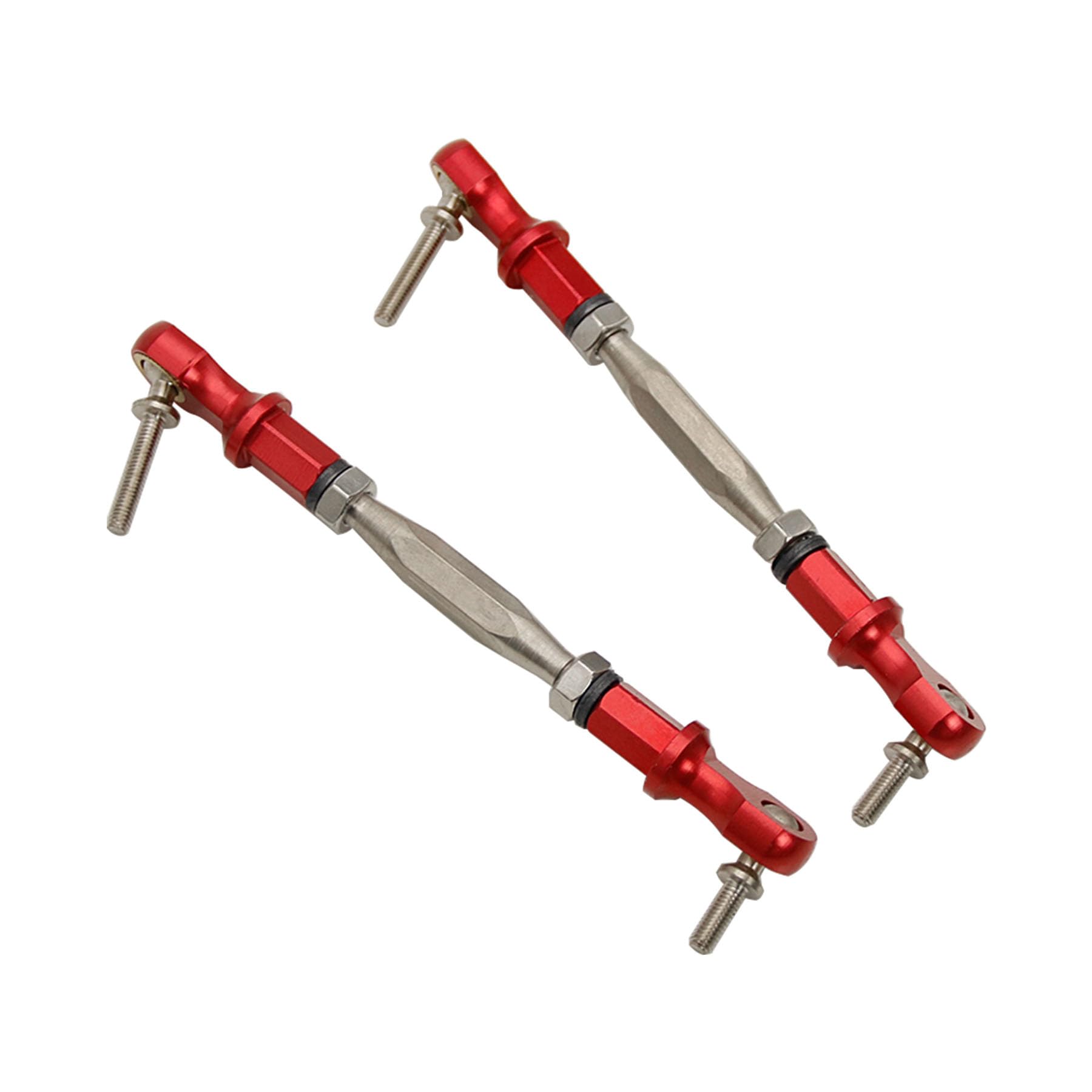 FLMLF Lega Sterzo Tenditore Tirante Rosso per 1/5 RC HPI Baja RV KM 5B 5T 5SC RC Ricambi Auto