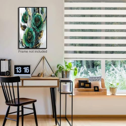 Cuadros de decoración para dormitorios grandes que transforman tu salón en un oasis floral 3