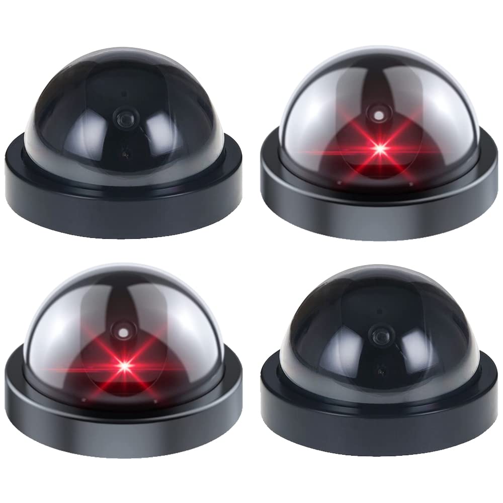 Amazon.co.jp: ドーム型ダミーカメラ 4個セット 監視カメラ 防犯