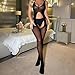 TAYLORHOTT Women Sexy Bodystocking Suspenders Sheer Lingerie One Piece Tights Bodysuits S-XXL (Black, One Size)