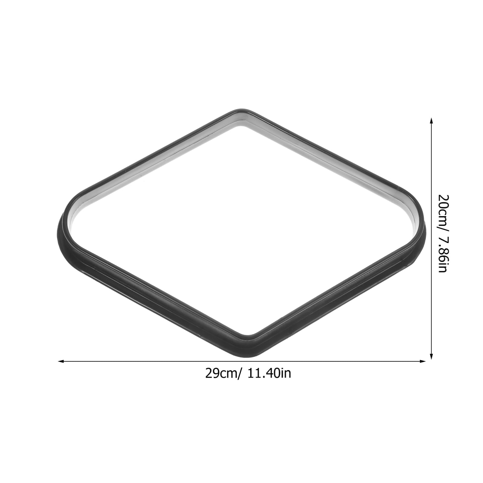 Totority Billiard Rack Pool Ball Rack for Ball Games Durable Billiard Frame Essential Billiard Supply for Snooker and Pool Tables