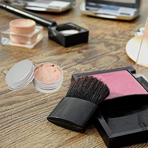 30 Pack 0.5 oz Aluminum Tin Jar with Screw Lid 15 ml Round Refillable Containers4