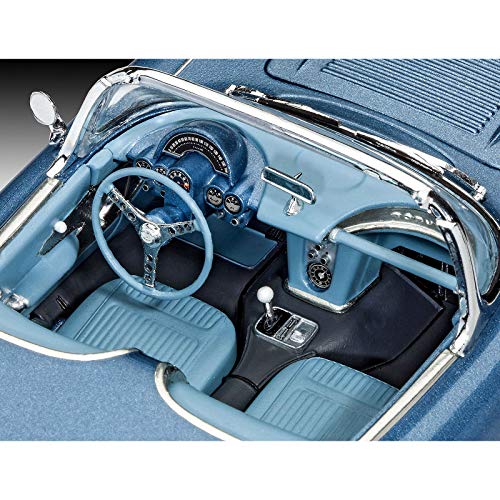 58 CORVETTE ROADSTER 1:25 REV67037 - KIT COMPLETO PARA MONTAR (MODEL SET)