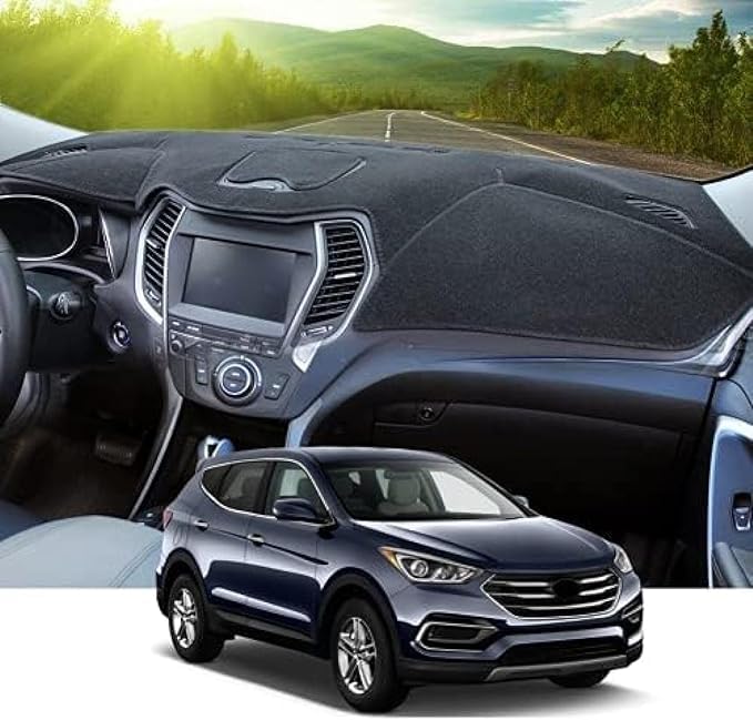 Tapis anti-dérapants Hyundai Santa Fe DM contre les glissades de sol