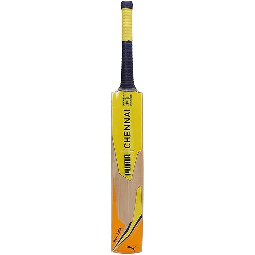 Puma Mens CHENNAI CITY BAT, Yellow Alert-Bamboo, SNR (5450901)