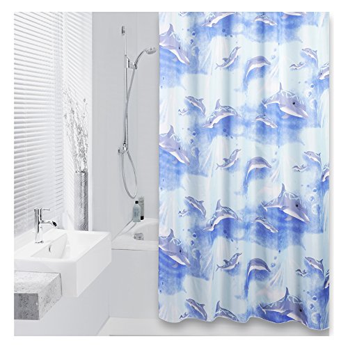 Differnz 31.002.78 Cetus  Cortina de ducha textil 180 x 200 azul