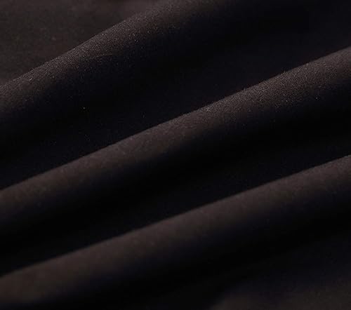 Miniatura 3 de Protector de colchón impermeable, transpirable, ajustable, con bolsillo profundo de hasta 12 pulgadas (negro, Queen)