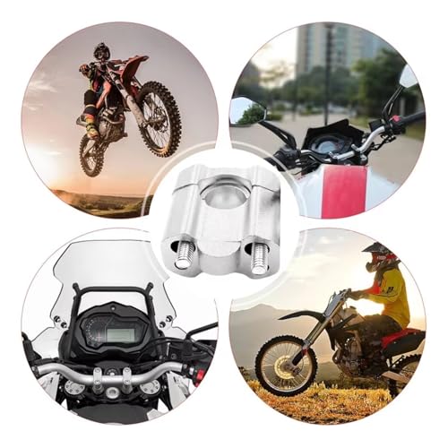 Rehausseur guidon CNC or, accessoire de précision pour moto