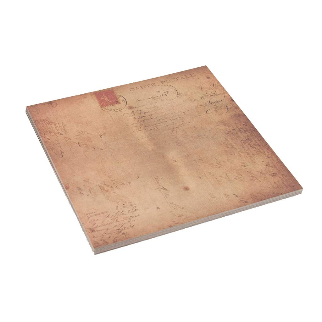 Lot De 15 Feuilles De Papier Blanc Uni Pour Scrapbooking, Journaux