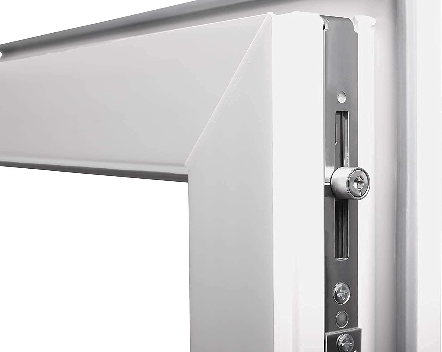 Fenstiger Finestra per Cantina PVC 40x40 cm Bianco