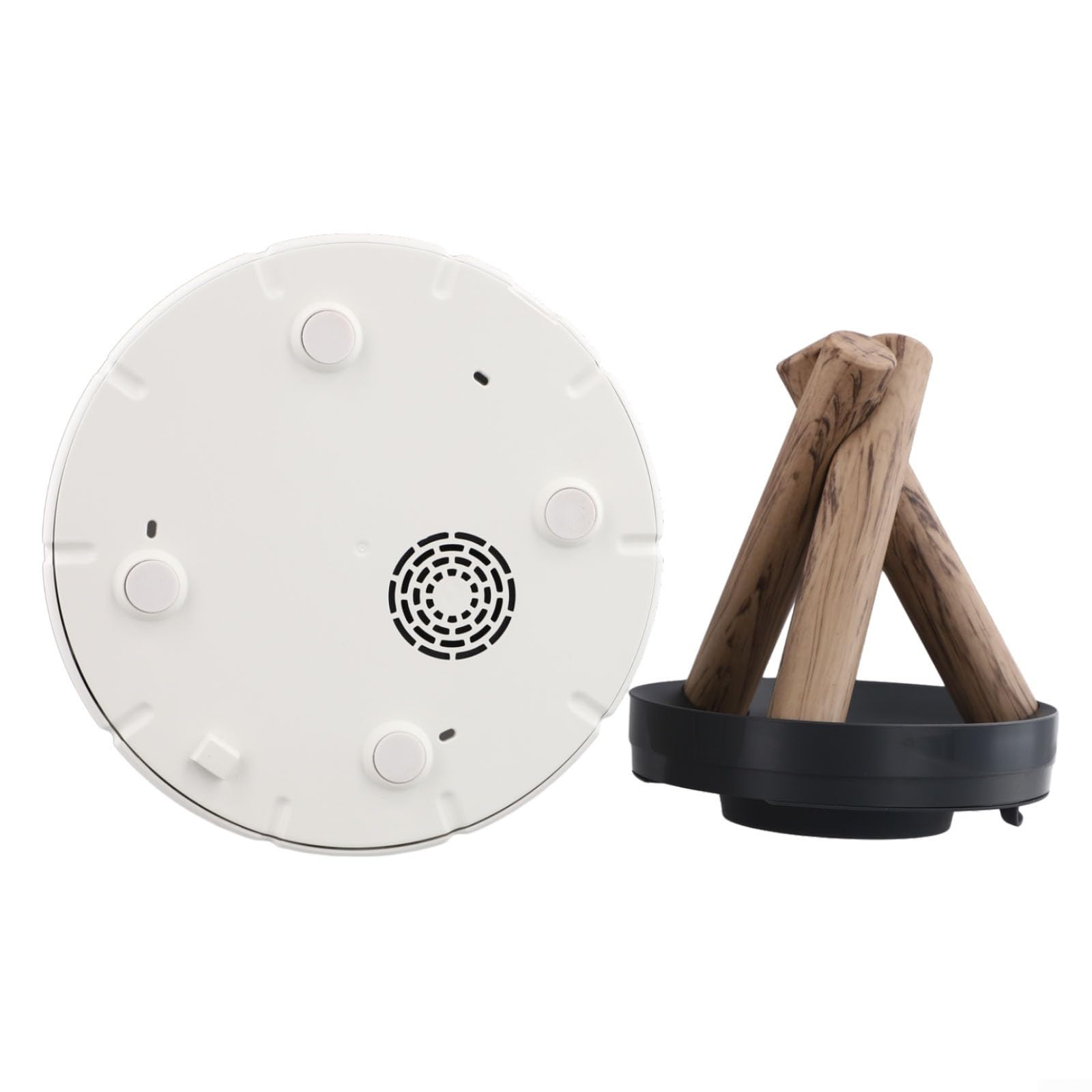 EasyByMall Umidificatore a effetto fiamma diffusore per falò, 250 ml, USB, per aromaterapia, con luce a LED, per camera da letto, yoga, ufficio, casa