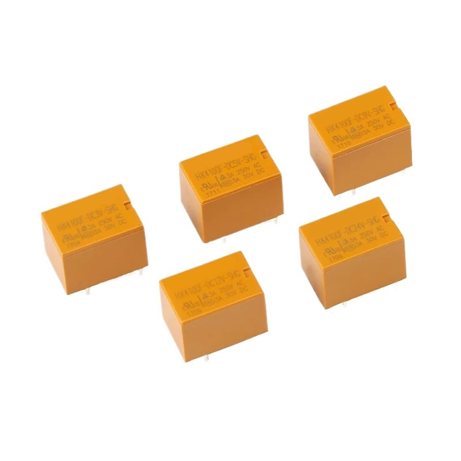 Relais HK4100F 12V Commutation Haute Précision 3A pour Circuit Imprimé