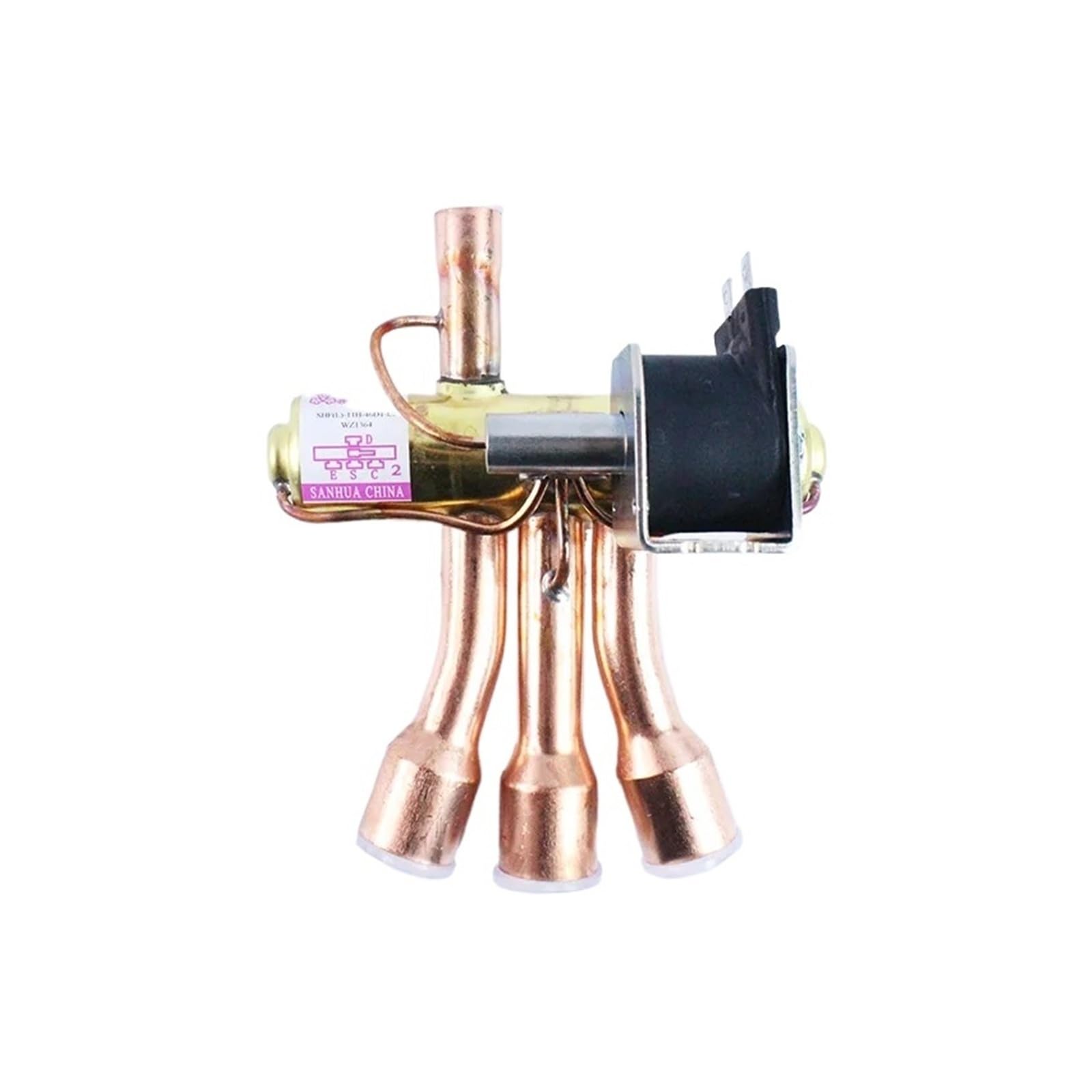 Genterun (L)-11H-46D1-L2 Air Conditioning Parts Four-Way Directional Valve Brass Stainless Steel Shf-3H/4H/7H/11H((L)-11H-46D1-L2)