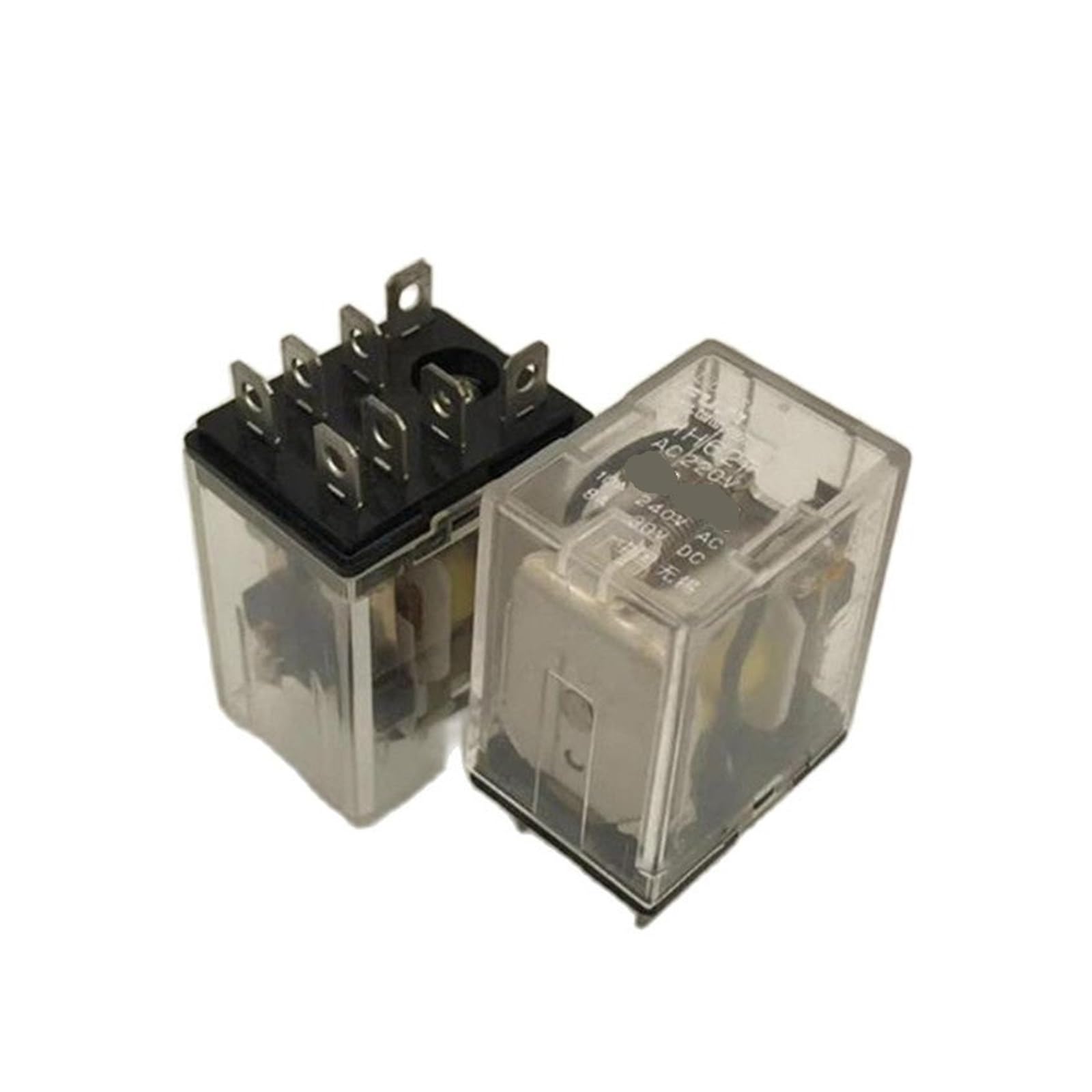 Relé 220V HH62P AC para cuadros eléctricos de automatización industrial, pack de 10 interruptores