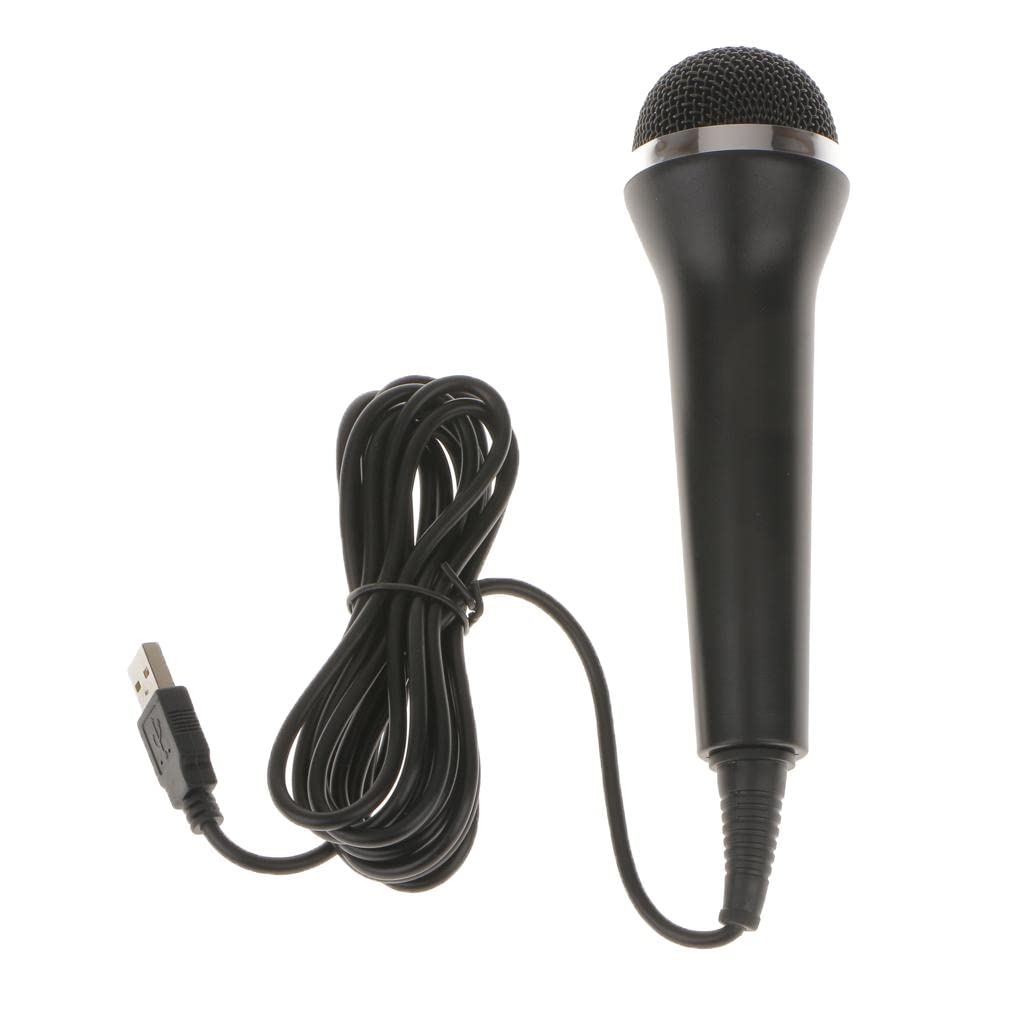 USB Wired Handheld Microphone for PS3 / Xbox One/Xbox 360 / Wii/PC|1 Piece Microphone|Collectibles|Collectibles-image-26