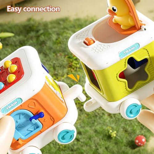 Image of Montessori Busy Board Toys for 1 2 3 Year Old Boy, 1 Year Old Boy Gifts | Educational Learning Toddler Toys Birthday Gift for 1-2 Boy and Girl