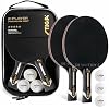 STIGA Premium 2Player Table Tennis Set Includes 2 ITTF Approved Paddles, 3 White 3Star Ping Pong Balls & Carry Case