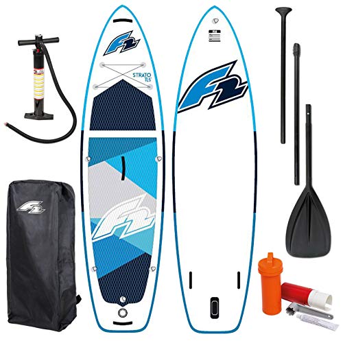F2 Strato SUP 2021 – Tabla de surf de remo, 10,5″, incluye bolsa y bomba