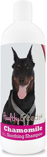 Miniatura 78 de Healthy Breeds Doberman Pinscher Champú calmante para perros de manzanilla, 8 onzas
