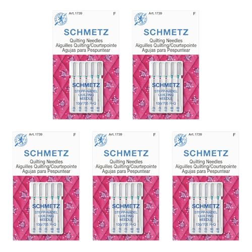 SCHMETZ Quilting Needles - Assorted Sizes -...