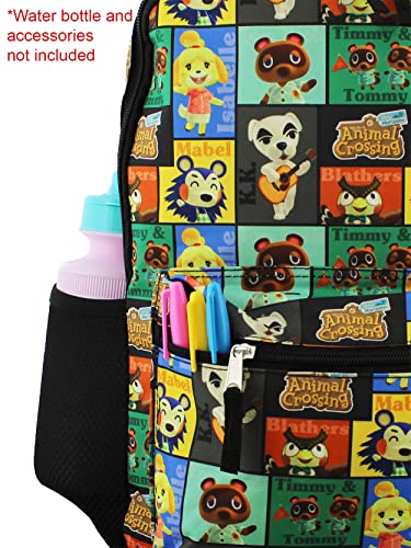 Nintendo Animal Crossing Kids 16 Inch School Backpack (One Size, Black) #TOP4