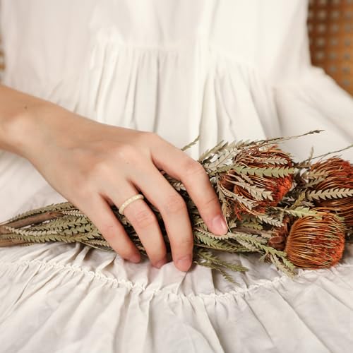 Egnaro Thin and Stackable Silicone Ring:2.5mm Wide - 2mm Thick Rubber Rings Women with Half Size,4-8 Variety Multipack3