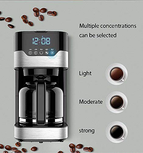 Automatische Kaffeemaschine, 1.5 L Wassertank Timerfunktion Digitaldisplay LED Display, Filter kaffeemaschinen für heiße… – Bild 8