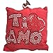 Mini Cuscino Ti Amo Ti Voglio Bene con Swaroskini con Ventosino 13 cm PS 21364-ti Amo