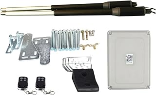 Automatic Gate Opener Kit 200KG Engine Motor System Automatic Door Swing Gate Driver Actuator Perfect Suit Gates Opener for Driveway for Dual Swing Gates,Driveway Gates and So On