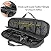 DSLEAF Long Soft Rifle Case for 36” Rifles, Tactical Double Rifle Backpack & Padded Rifle Bag for Hunting and Shooting