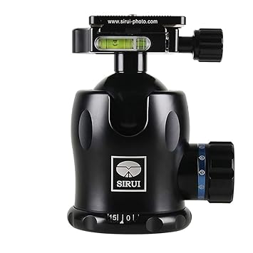 Sirui K-40II Professional Ball Head with Load Capacity upto 35 kgs (Knobs for Pan, Tilt & Tension)