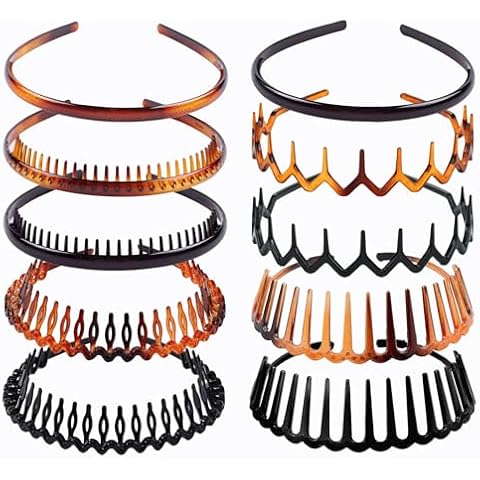 Kasmena Wavy Hair Comb Headbands for Women Cover