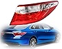 munirater 1-Pack Rear Right Tail Light Brake Lamp Assembly Replacement for 2015-2017 Toyota Camry Outer Passenger Side 8155006640 TO2805121