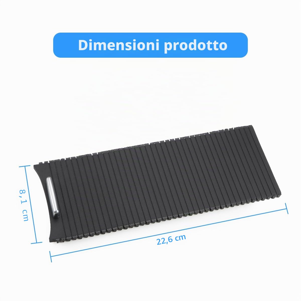 Portabicchieri Tenda a rullo per console centrale auto, per Golf 6 Sagitar/Scirocco 2006 – 2014 per console centrale portabicchieri copertina