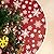 Oeyliz Christmas Tree Skirt 48 Inch Red Tree Skirt with White Snowflake Printed Pattern Rustic Xmas Tree Skirts Christmas Tree Mat for Home Xmas Holiday Party Winter Indoor Outdoor Decorations