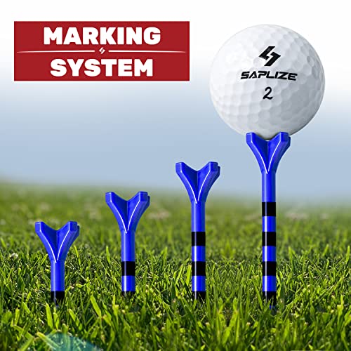 SAPLIZE Tee da Golf in plastica da 100 Pezzi (83