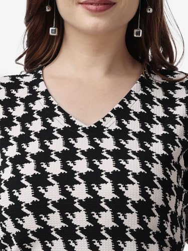 Image of POPWINGS Casual Printed Crop Top for Women ||Western Stylish Women Tops for Summer Wear || Trendy and Solid Women Top