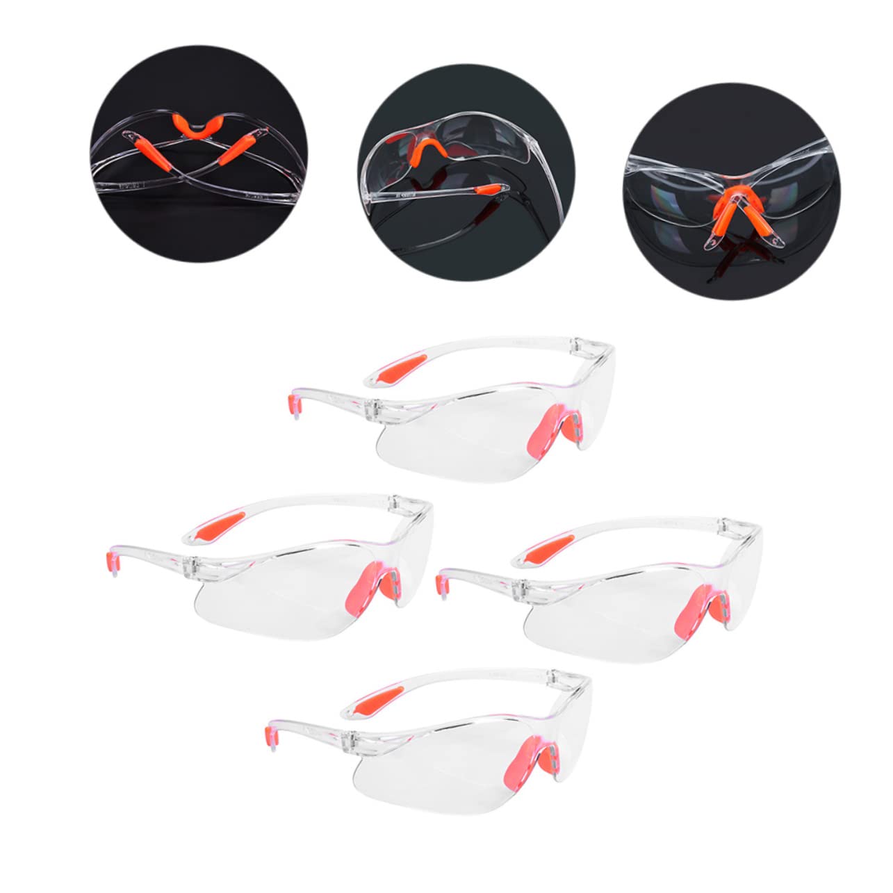 Anneome 12piezas Gafas De Protección Antivaho Para De Gafas De Seguridad Diseño Chic Para Hombres y Mujeres Para Construcción Carpintería y